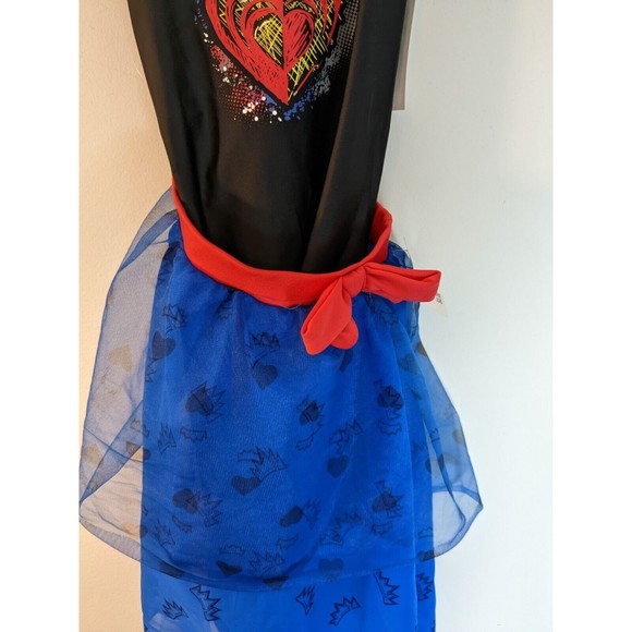 Disney Descendants Evie Bridesmaid Set Top & Bottom Girls S (6-6x) Blue - Picture 2 of 5